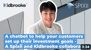 Spixii Kidbrooke - Investment Guidance Chatbot video demo